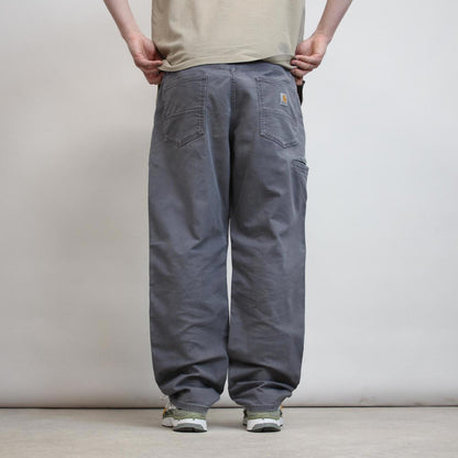Carhartt carpenter pants W38 L32 grey loose relaxed fit skater style trousers