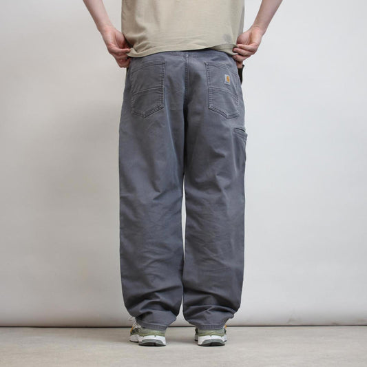Carhartt carpenter pants W38 L32 grey loose relaxed fit skater style trousers