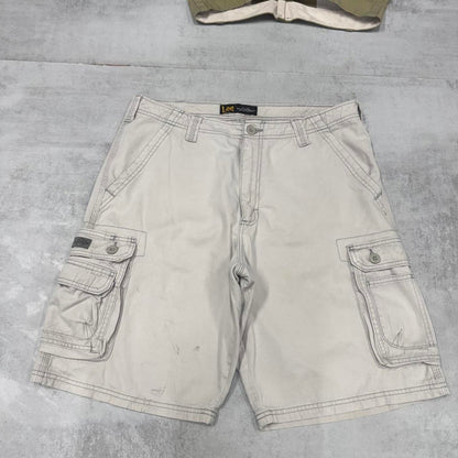 Baggy Mens Lee cargo shorts W34