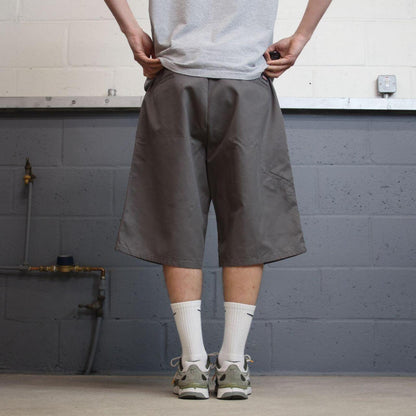 Extra baggy Dickies shorts carpenter grey Twill chino skater style shorts wide long leg