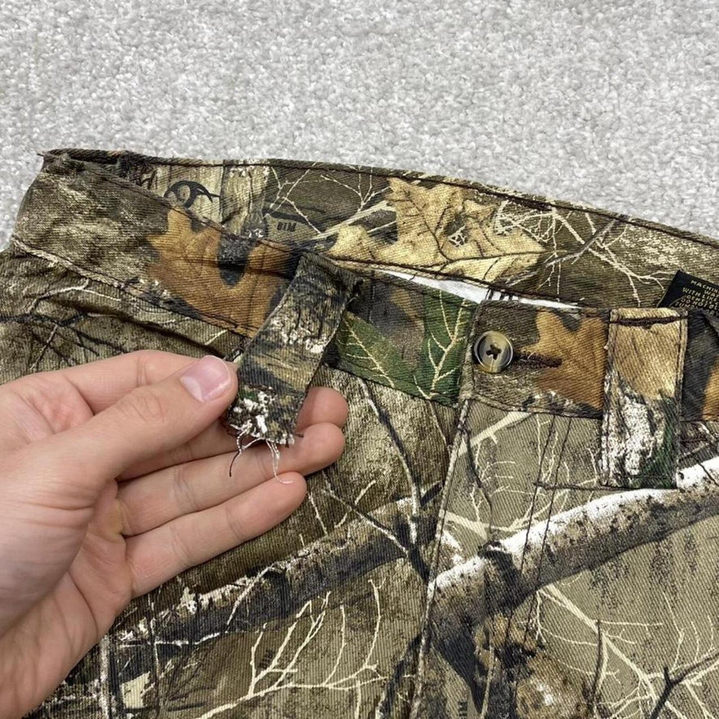 Realtree camo cargo pants loose brown Loose floaty King's Camo tree camouflage cargos