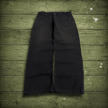 Carhartt carpenter pants y2k relaxed black Loose straight leg workwear utility pants