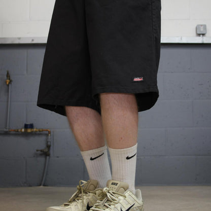 Dickies carpenter chino shorts black Chino style skater shorts loose long leg festival