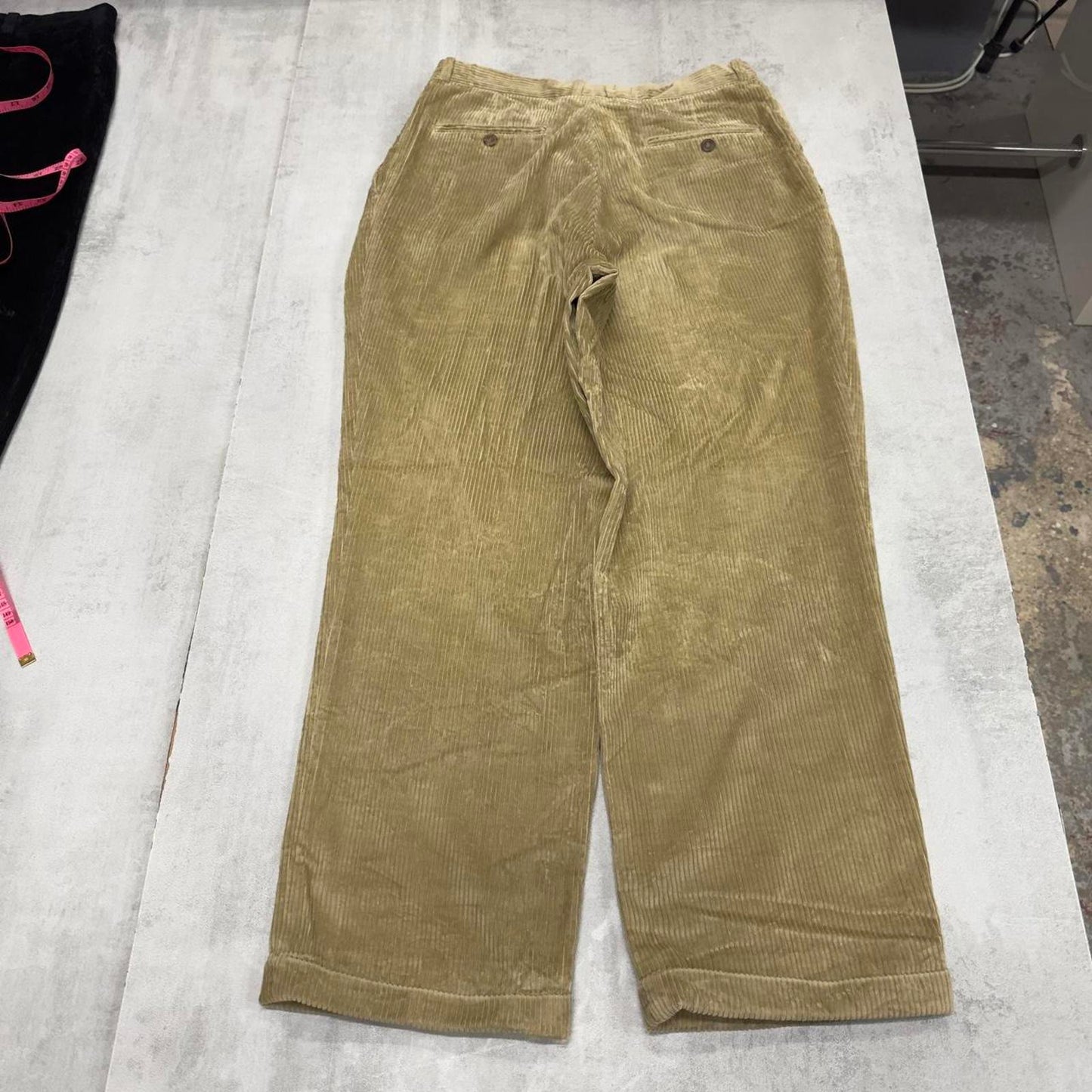 Baggy wide wale corduroy trousers W30 L28.5