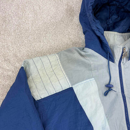 Blue grey Duke NHL Starter jacket XL pull over anorak