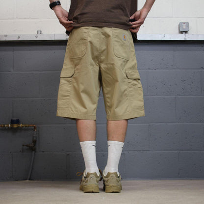 Carhartt baggy cargo shorts khaki Relaxed fit skater style summerwork shorts