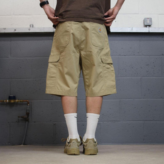 Carhartt baggy cargo shorts khaki Relaxed fit skater style summerwork shorts