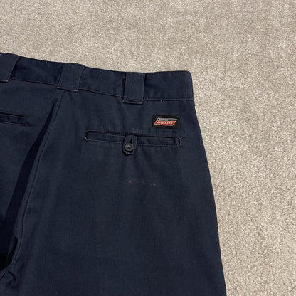 Dickies chino shorts y2k long leg navy Chino style summer work shorts