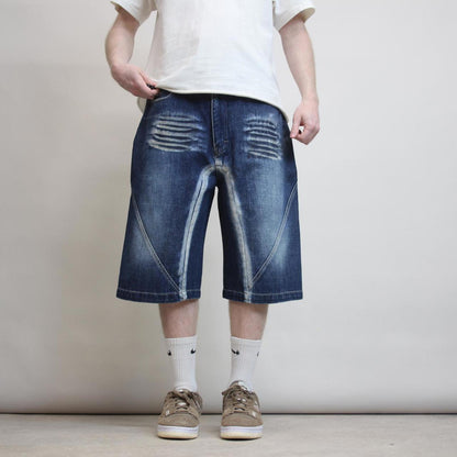 Baggy Enyce jorts W34 long wide leg 90s style skater shorts