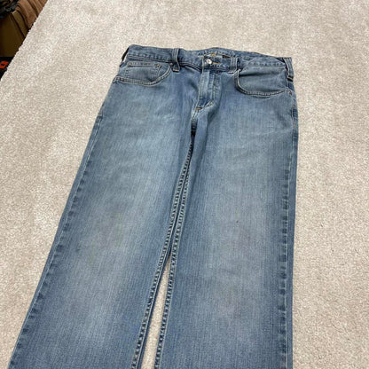 Y2k Carhartt jeans workwear denim W32L30 Mens blue relaxed fit 00s style skater pants