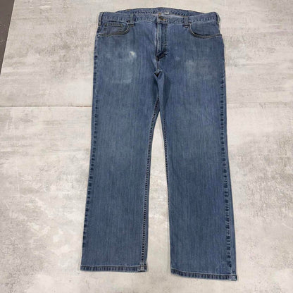 Mens Carhartt jeans W40 L30 blue relaxed denim 90s style jeans