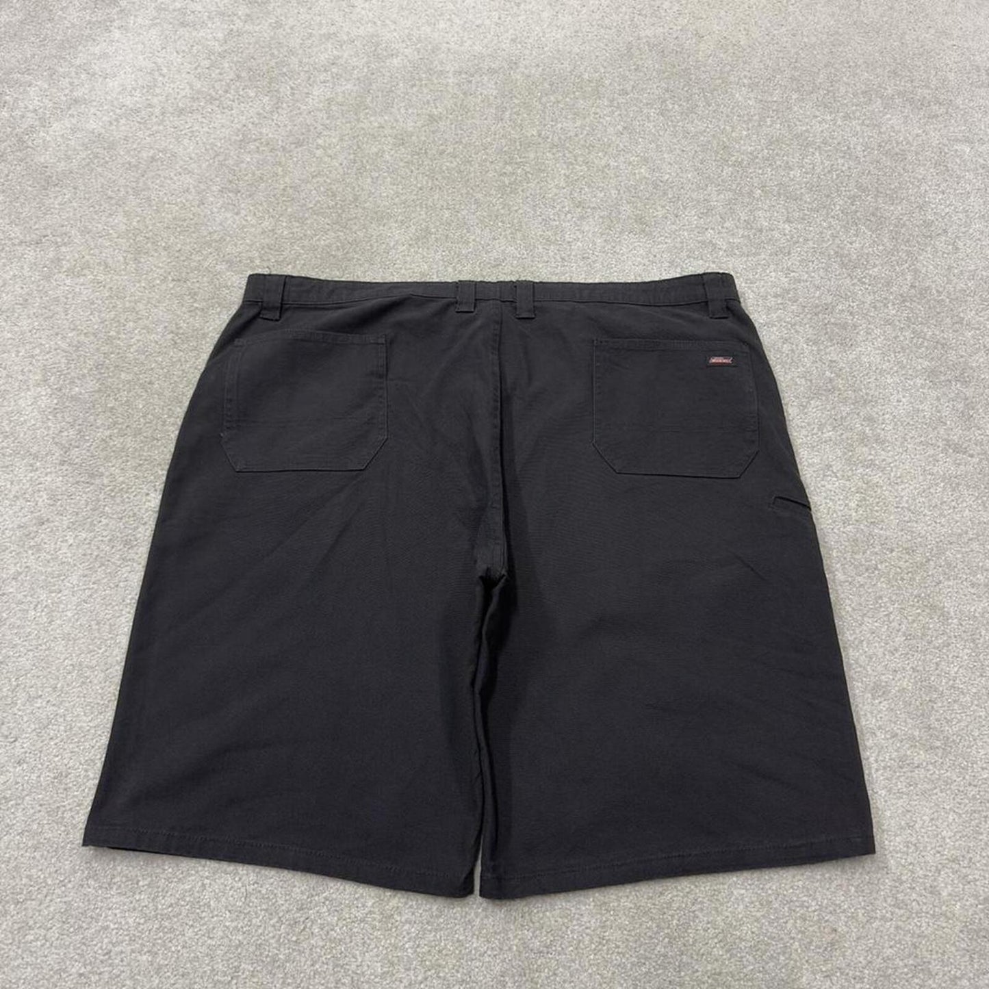 Dickies baggy carpenter shorts black Surf style skater shorts long loose leg festival