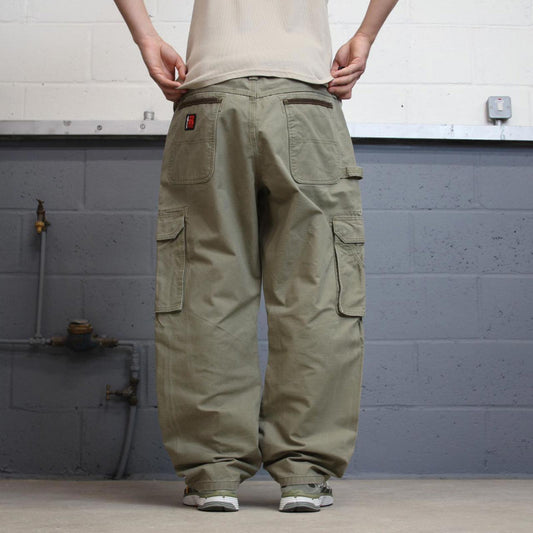 Baggy khaki Wrangler carpenter jeans W40L30