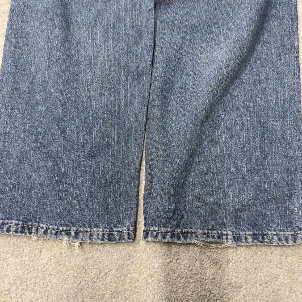 Vintage baggy Lee carpenter jeans y2k blue Loose leg skater style utility workwear trousers