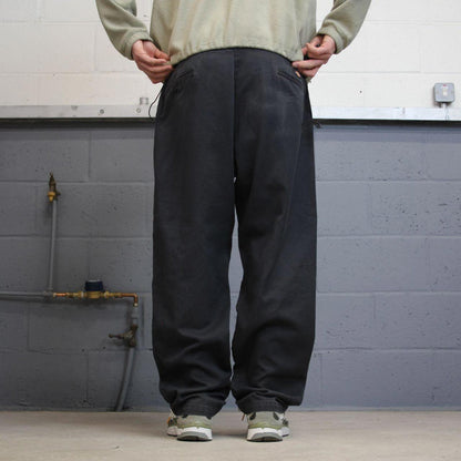 Y2K Dickies 874 work pants faded black Loose original fit chino style skate trousers