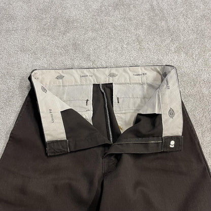 Brown Dickies carpenter shorts Y2K skater Loose surf style cargo chino summer shorts