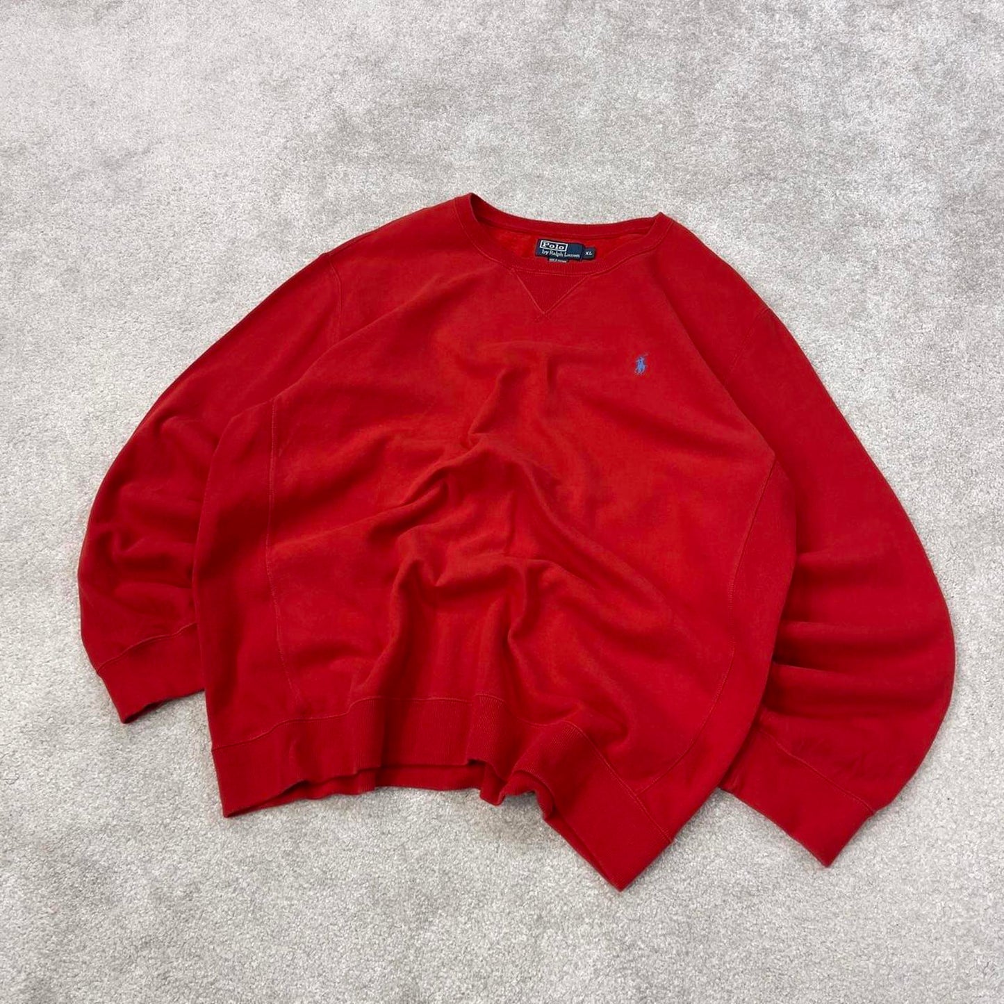 Red Ralph Lauren sweatshirt XL