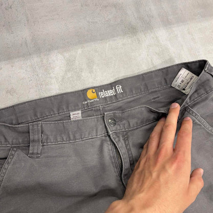 Vintage Grey Carhartt Carpenter Pants W38 L32
