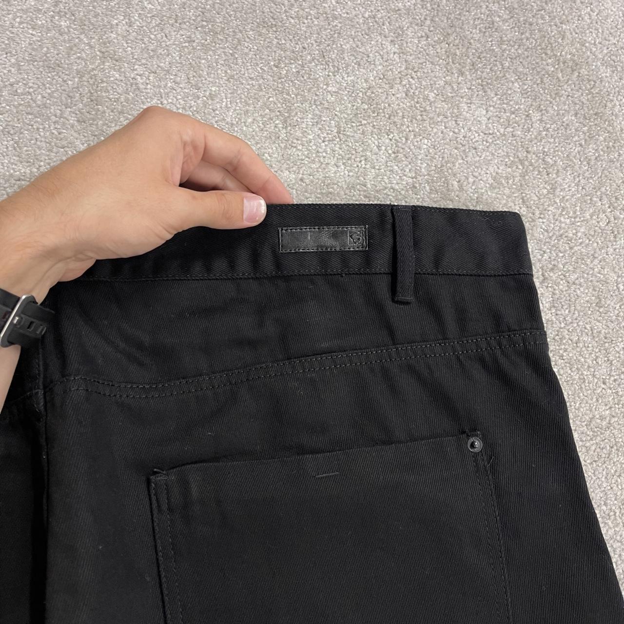 Y2K Southpole jeans straight fit black denim W46L34 Loose straight leg surf style pants