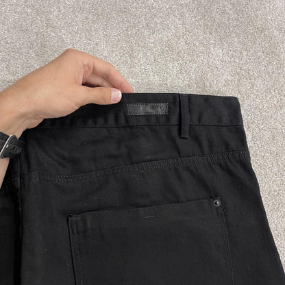 Y2K Southpole jeans straight fit black denim W46L34 Loose straight leg surf style pants