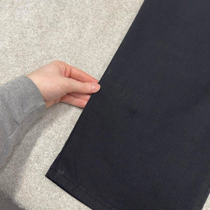 Y2k pleated Dickies carpenter work pants black Loose twill chino skate style cargo trousers