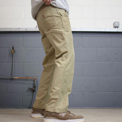 00s Carhartt carpenter pants tan W31L30 90s skater style relaxed fit cargos