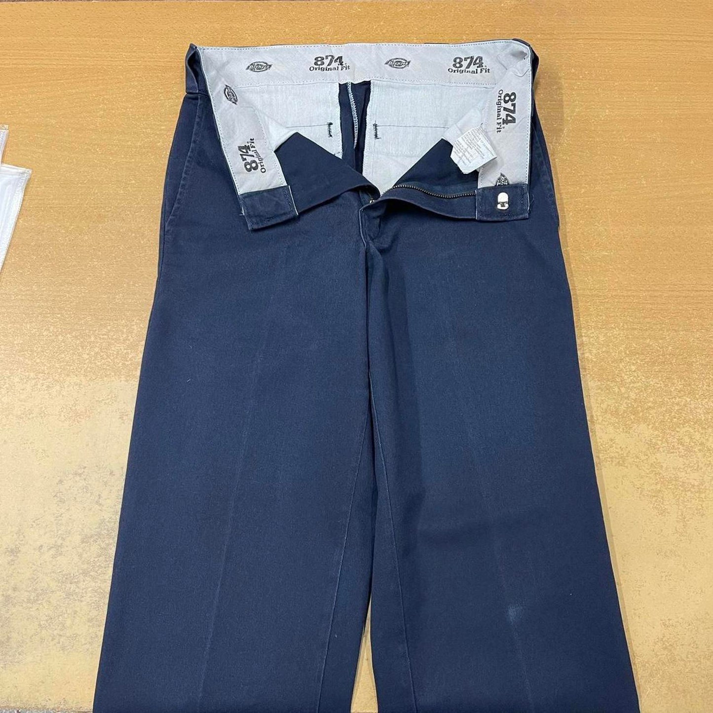 Navy Dickies 874 pants W28L26 twill chino style pants