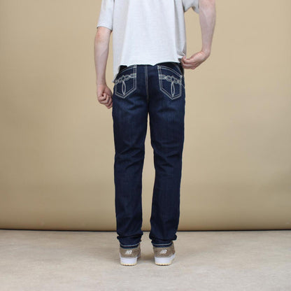 Embroidered jeans W32L30