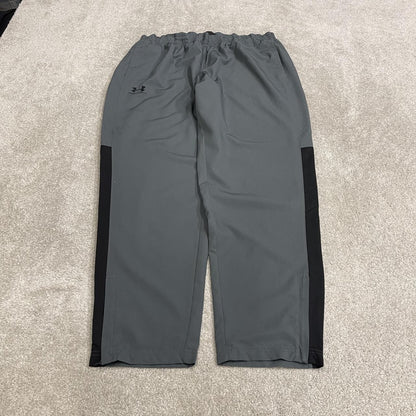 Y2K Under Armour tracksuit bottoms grey Loose lightweight floaty track pants