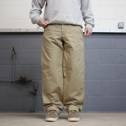 Vintage Red Kap baggy pants W34L34 beige loose baggy y2k 90s chino style skate trousers