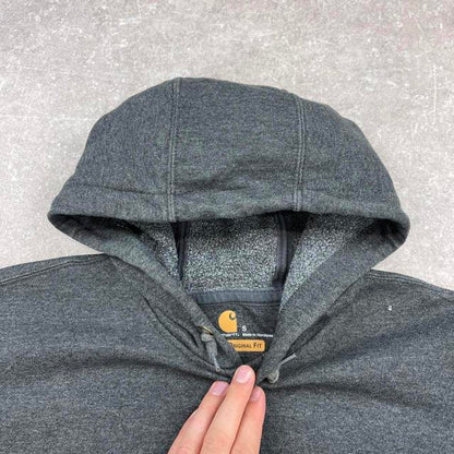 Grey Carhartt hoodie Small