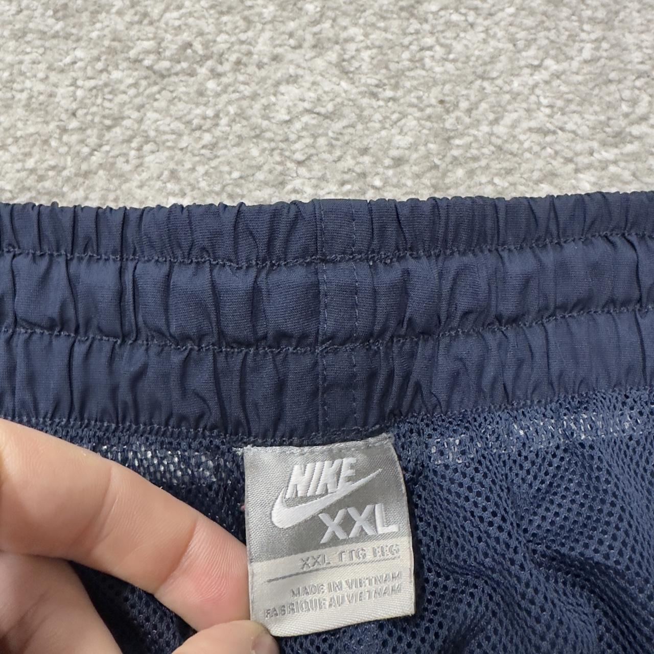 Y2K Nike baggy tracksuit bottoms navy XXL Wide leg