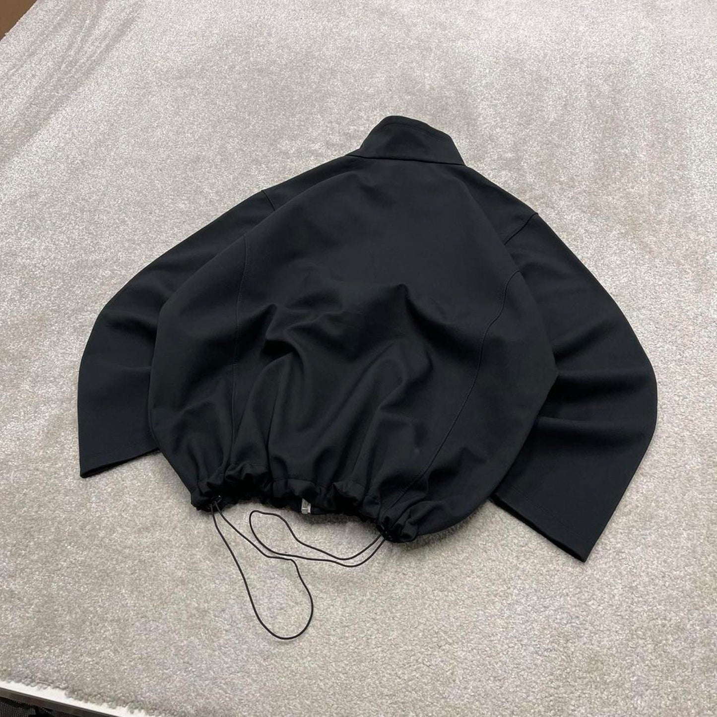 00s Columbia windbreaker jacket y2k style 2XL women's black full zip soft shell coat technical