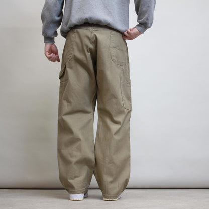 Wrangler carpenter trousers W38L30 tan loose skater style cargo pants