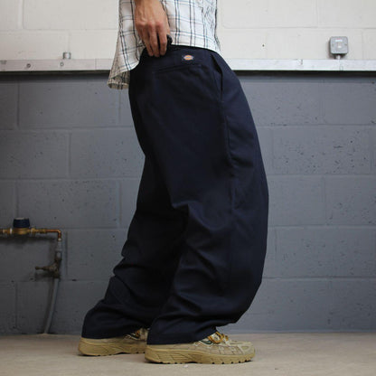 Dickies 874 pants navy original fit W46L30 Twill chino style skate work trousers