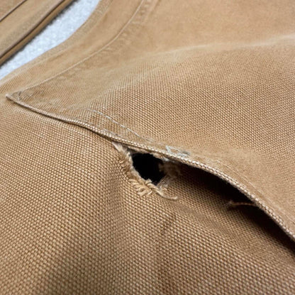 Carhartt double knee carpenter pants W38L30 baggy tan 90s style canvas skater cargos