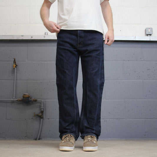 Dickies jeans W38L30 straight leg blue denim 90s style skater style jeans