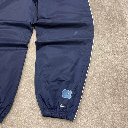 Navy baggy Nike Team trackies Large loose y2k style joggers embroidered Swoosh track pants stripes