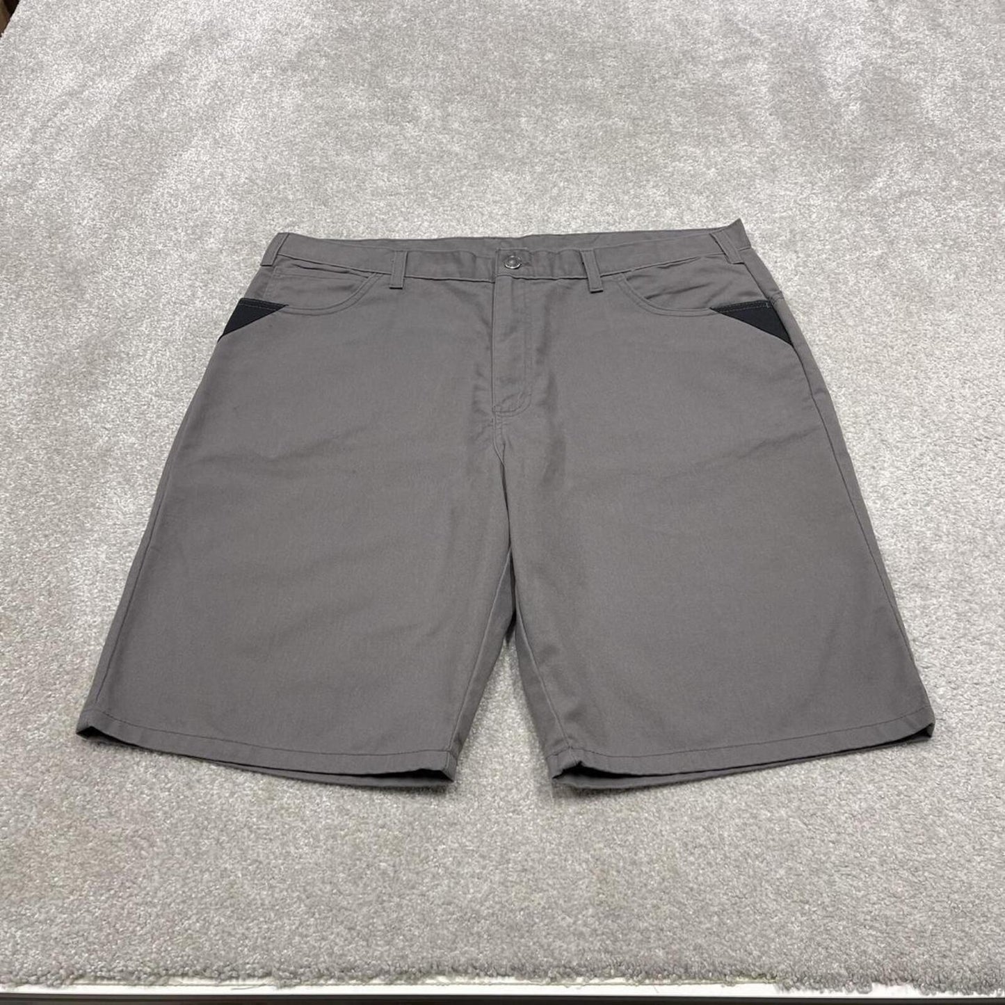 Dickies chino work shorts loose grey Twill chino skater style shorts