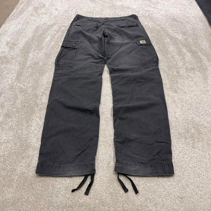 00s Carhartt WIP cargo pants black W31L34 90s skater style workwear cargos