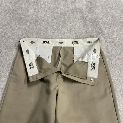 Dickies 874 work pants y2k khaki Original fit chino surf skate style trousers