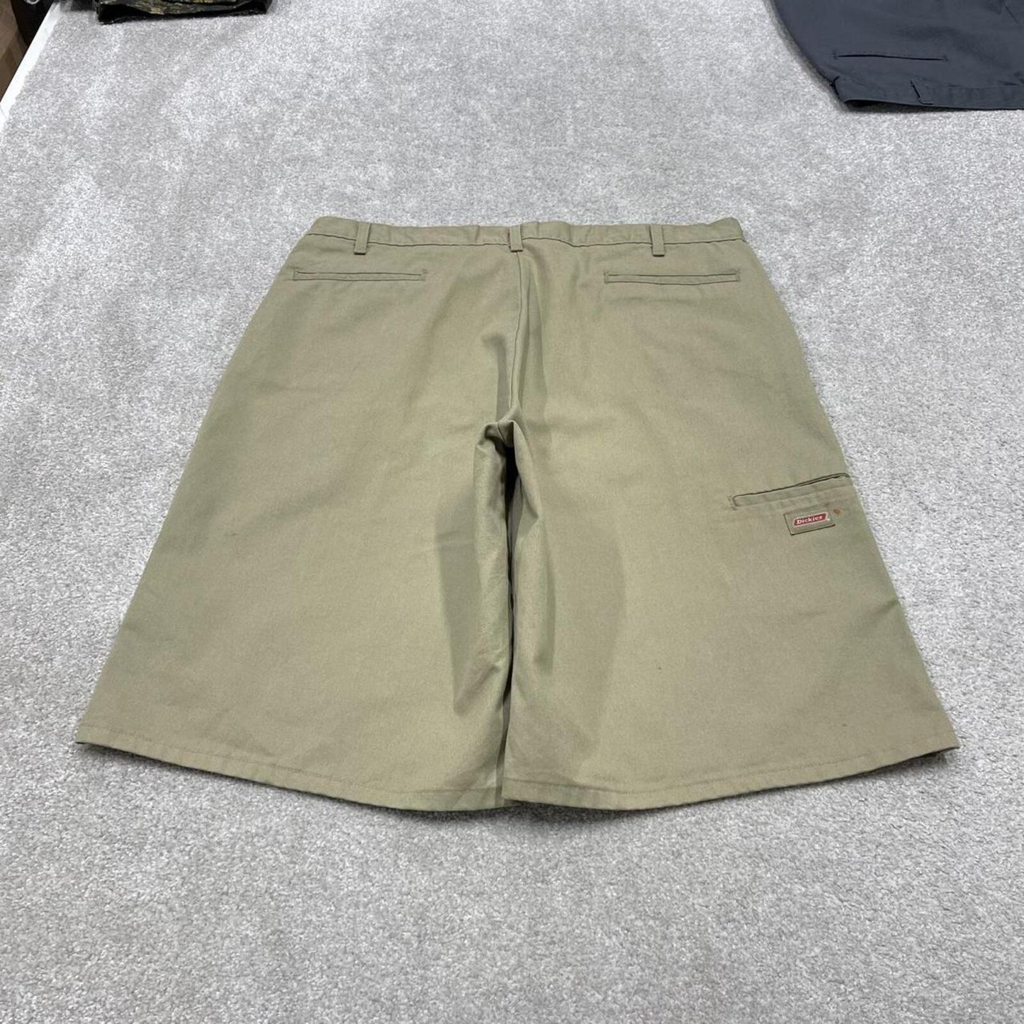 Dickies extra baggy carpenter shorts khaki Twill chino skater style shorts wide long leg