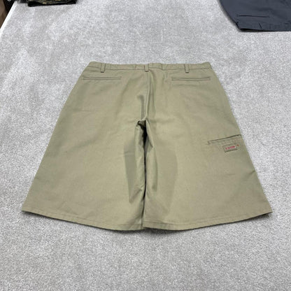 Dickies extra baggy carpenter shorts khaki Twill chino skater style shorts wide long leg