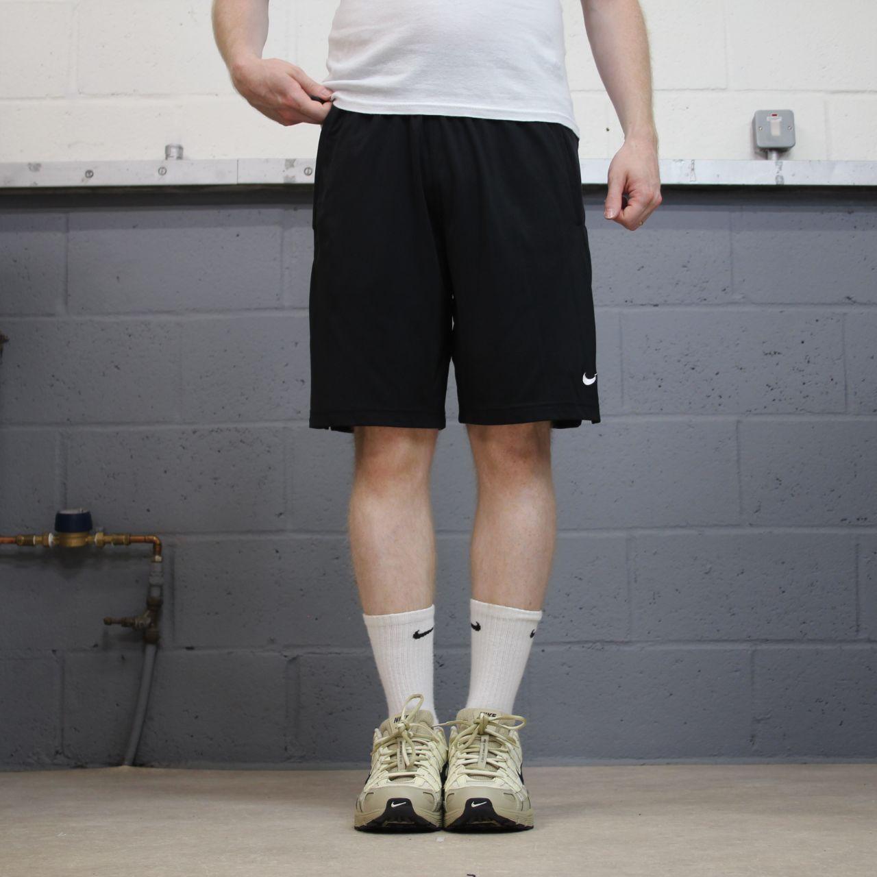 Nike sports shorts y2k black Casual style comfy loose floaty summer gym shorts