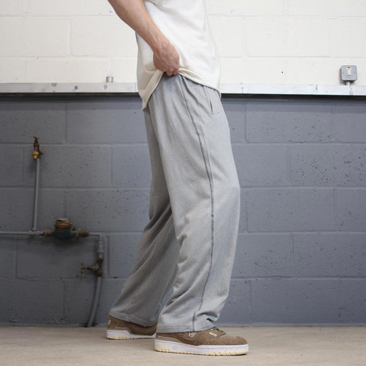 Adidas Y2K grey joggers loose floaty sweatpants embroidered logo