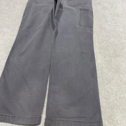Vintage Carhartt carpenter pants grey 90s skater style W38L32 relaxed carpenters