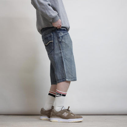 Baggy denim shorts W34