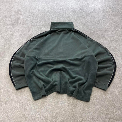 Green Columbia technical fleece XXL Men's y2k style zip up autumn pull over