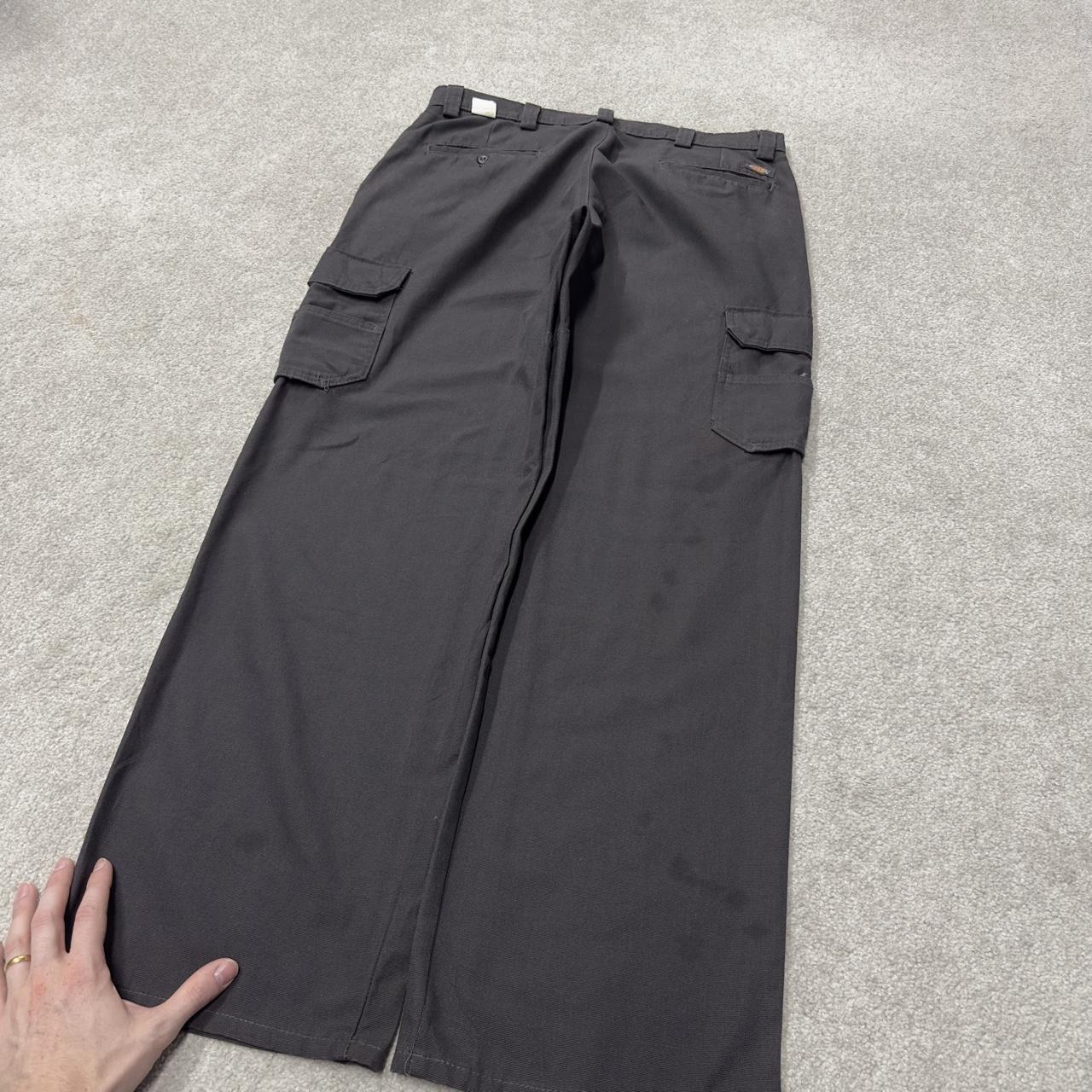 Dickies cargo utility pants W34L32 grey loose leg Chino skate work trousers