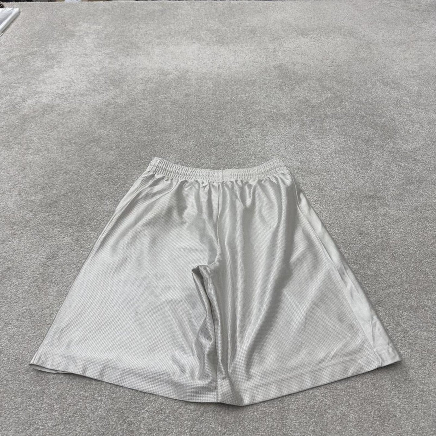 Nike Basketball sports shorts y2k white silver Casual style comfy loose floaty summer gym shorts